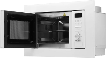 Микроволновая печь Hyundai HBW 2040 WG 20л. 800Вт белый (встраиваемая) - купить недорого с доставкой в интернет-магазине
