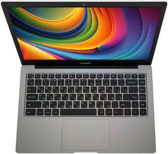 Ноутбук Digma EVE C4800 Celeron N4020 8Gb SSD256Gb Intel UHD Graphics 600 14" IPS FHD (1920x1080) Windows 11 Professional dk.grey WiFi BT Cam 4800mAh (DN14CN-8CXW01) - купить недорого с доставкой в интернет-магазине