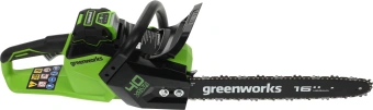 Цепная пила Greenworks GD40CS18K4 аккум. дл.шины:16" (40cm) 1аккум. 4Ач ЗУ (2005807UB) - купить недорого с доставкой в интернет-магазине