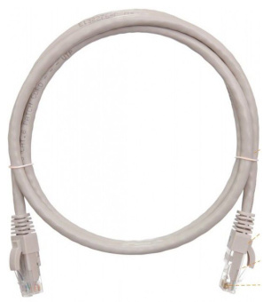 Патч-корд Lanmaster LAN-PC45/U6-2.0-GY UTP RJ-45 вил.-вилка RJ-45 кат.6 2м серый LSZH (уп.:1шт) - купить недорого с доставкой в интернет-магазине