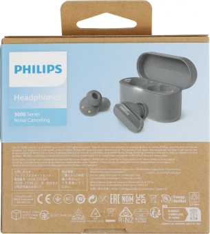 Гарнитура внутриканальные Philips TAT3508BK/00 черный беспроводные bluetooth в ушной раковине - купить недорого с доставкой в интернет-магазине