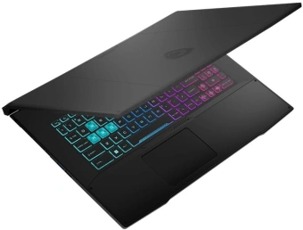 Ноутбук MSI Katana 17 B2RVEK-1618XRU Core 5 210H 16Gb SSD1Tb NVIDIA GeForce RTX4050 6Gb 17.3" IPS FHD (1920x1080) FreeDOS black WiFi BT Cam (9S7-17L591-1618) - купить недорого с доставкой в интернет-магазине