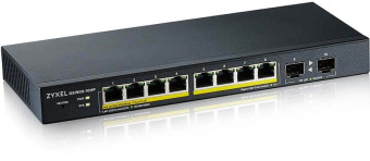 Коммутатор Zyxel GS1900-10HP-EU0102F (L2) 8x1Гбит/с 2SFP 8PoE+ 77W управляемый - купить недорого с доставкой в интернет-магазине