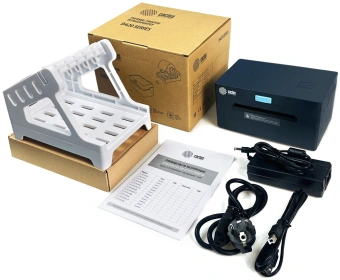 Термопринтер Cactus CS-TP-D420U 203dpi 160мм/с/USB для печ.этик. черный - купить недорого с доставкой в интернет-магазине