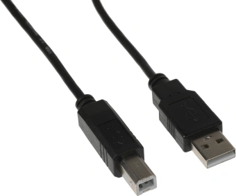 Кабель KingPrice KP-AmBm-v2-3m ver2.0 USB A (m) USB B(m) 3м черный - купить недорого с доставкой в интернет-магазине
