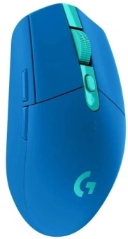 Мышь Logitech G304 Lightspeed синий оптическая 12000dpi беспров. USB 5but (910-006018) - купить недорого с доставкой в интернет-магазине
