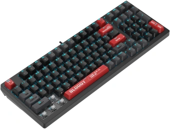 Клавиатура A4Tech AT98 черный/красный USB for gamer LED кабель 1.8м - купить недорого с доставкой в интернет-магазине