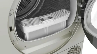 Сушильная машина Bosch Serie 8 WQB245BXME пан.англ. кл.энер.:A+++ макс.загр.:9кг серебристый - купить недорого с доставкой в интернет-магазине