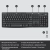 Клавиатура + мышь Logitech MK295 клав:черный мышь:черный USB беспроводная (920-009807) - купить недорого с доставкой в интернет-магазине