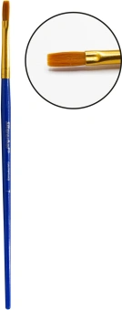 Набор кистей Silwerhof Color (наб.10шт) синт.кр.№2,3/плос.№3,6,7,12/овал.№3,10 - купить недорого с доставкой в интернет-магазине