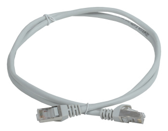 Патч-корд ITK PC01-C5EF-05M-G FTP RJ-45 вил.-вилка RJ-45 кат.5E 0.5м серый ПВХ (уп.:1шт) - купить недорого с доставкой в интернет-магазине