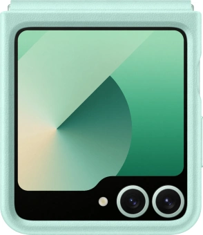 Чехол (клип-кейс) Samsung для Samsung Galaxy Z Flip6 Kindsuit Case Flip 6 (F741) мятный (EF-VF741PMEGRU) - купить недорого с доставкой в интернет-магазине