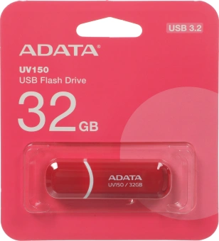Флеш Диск A-Data 32GB DashDrive UV150 AUV150-32G-RRD USB3.0 красный - купить недорого с доставкой в интернет-магазине