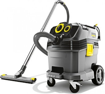 Строительный пылесос Karcher NT 30/1 Tact Te L 1380Вт (уборка: сухая/влажная) серый - купить недорого с доставкой в интернет-магазине