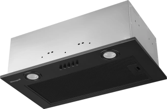 Вытяжка встраиваемая Weissgauff Box 850 PB Black Edition черный управление: кнопочное (1 мотор) - купить недорого с доставкой в интернет-магазине