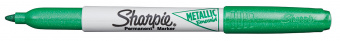 Маркер перманентный Paper Mate Metallic Fine 2067105/12 Sharpie зеленый (12шт.) - купить недорого с доставкой в интернет-магазине