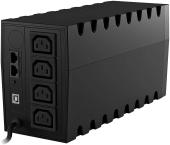 Источник бесперебойного питания Powercom Raptor Plus RPT650IU 390Вт 650ВА черный - купить недорого с доставкой в интернет-магазине