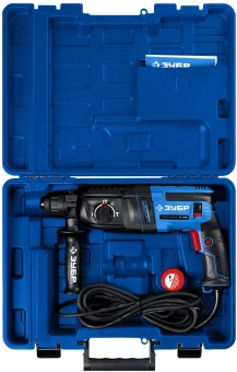 Перфоратор Зубр ЗП-2680 патрон:SDS-plus уд.:2.9Дж 850Вт (кейс в комплекте) - купить недорого с доставкой в интернет-магазине