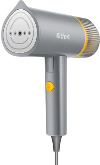 Отпариватель ручной Kitfort КТ-9304 1200Вт серый/желтый - купить недорого с доставкой в интернет-магазине