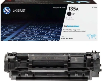Картридж лазерный HP 135A W1350A черный (950стр.) для HP LaserJet M110we M110, M140w M140 - купить недорого с доставкой в интернет-магазине