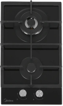 Газовая варочная поверхность Midea MG3260TGB черный - купить недорого с доставкой в интернет-магазине