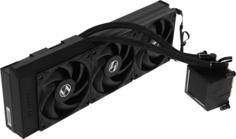 Система водяного охлаждения Lian-Li HydroShift LCD 360S Soc-AM5/AM4/1700/1851 черный 4-pin 29.8dB Al+Cu LCD 330W Ret (G89.GHSLCD36SB.R0) - купить недорого с доставкой в интернет-магазине