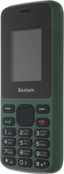 Мобильный телефон Xenium X175 зеленый моноблок 1.77" 128x160 Nucleus GSM900/1800 MP3 - купить недорого с доставкой в интернет-магазине
