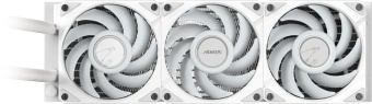 Система водяного охлаждения Gigabyte Aorus Waterforce II 360I ARGB Soc-AM5/AM4/1200/1700/1851 белый 4-pin 12.8-36.9dB Al Ret (GP-AORUS WATERFORCE II 360I) - купить недорого с доставкой в интернет-магазине
