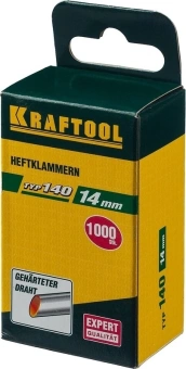 Скобы для степлера Kraftool 31680-14 серебристый - купить недорого с доставкой в интернет-магазине