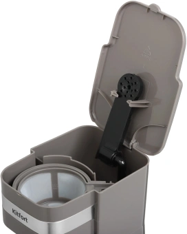 Кофеварка капельная Kitfort КТ-7316 750Вт коричневый/нержавеющая сталь - купить недорого с доставкой в интернет-магазине