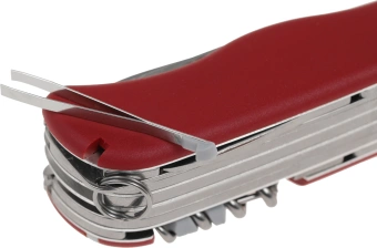 Нож перочинный Victorinox Work Champ (0.8564) 111мм 21функц. красный карт.коробка - купить недорого с доставкой в интернет-магазине