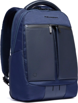 Рюкзак Piquadro Orion CA6620S136/BLU синий ткань/натур.кожа - купить недорого с доставкой в интернет-магазине