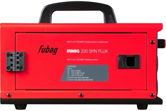 Сварочный полуавтомат Fubag IRMIG 220 SYN ФЛЮС (FLUX) инвертор ММА/FLUS 11.3кВт - купить недорого с доставкой в интернет-магазине