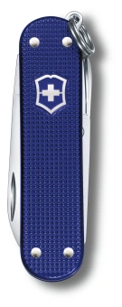 Нож перочинный Victorinox Classic SD Alox Night Dive (0.6221.222G) 58мм 5функц. синий подар.коробка - купить недорого с доставкой в интернет-магазине