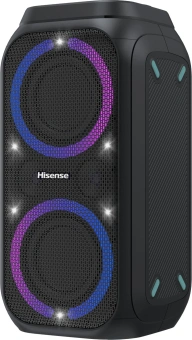 Минисистема Hisense Party Rocket 160 черный 160Вт FM USB BT - купить недорого с доставкой в интернет-магазине