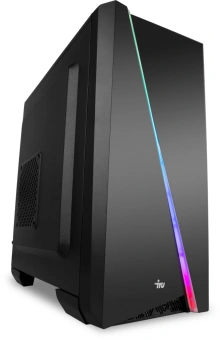 ПК IRU Tactio 320A5GE MT Ryzen 5 5600 (3.5) 32Gb SSD512Gb RTX3050 8Gb без ОС GbitEth 500W черный (RUS) (2116816) - купить недорого с доставкой в интернет-магазине