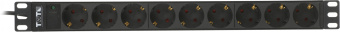 Блок распределения питания Lanmaster TWT-PDU19-10A9P4-3.0 гор.размещ. 9xSchuko базовые 10A C14 3м - купить недорого с доставкой в интернет-магазине