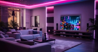 Телевизор QLED Skyworth 65" 65Q77G Magic Sound Game TV Frameless серый-металлик/серый 4K Ultra HD 144Hz MEMC DVB-T DVB-T2 DVB-C DVB-S DVB-S2 USB WiFi Smart TV - купить недорого с доставкой в интернет-магазине