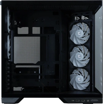Корпус Zalman D50 черный без БП ATX 11x120mm 2x140mm 2xUSB3.0 audio bott PSU - купить недорого с доставкой в интернет-магазине