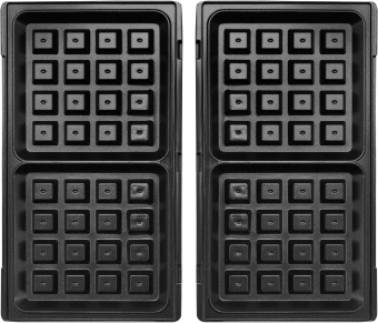 Вафельница Vitek VT-2628 800Вт черный/серебристый - купить недорого с доставкой в интернет-магазине