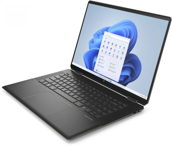 Ноутбук HP Spectre x360 16-f1022nn 7N7G2EA Core i7 1260P 16Gb SSD1Tb Intel Arc A370M 4Gb 16" OLED Touch WQUXGA (3840x2400) Windows 11 Home Multi Language 64 black WiFi BT Cam (7N7G2EA) - купить недорого с доставкой в интернет-магазине