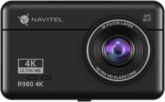 Видеорегистратор Navitel R980 4K черный 2160x3840 2160p 140гр. GPS Mstar SSC8629Q - купить недорого с доставкой в интернет-магазине