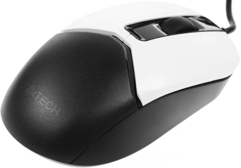 Мышь A4Tech Fstyler FM12S Panda белый/черный оптическая 1200dpi silent USB 3but - купить недорого с доставкой в интернет-магазине