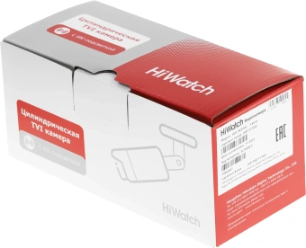 Камера видеонаблюдения аналоговая HiWatch Ecoline HDC-B020(B)(3.6MM) 3.6-3.6мм HD-TVI цв. корп.:белый - купить недорого с доставкой в интернет-магазине