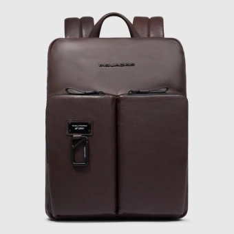 Рюкзак Piquadro Harper CA6311AP/TM коричневый кожа - купить недорого с доставкой в интернет-магазине