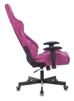 Кресло игровое Zombie VIKING KNIGHT Fabric малиновый Light-15 с подголов. крестов. металл - купить недорого с доставкой в интернет-магазине
