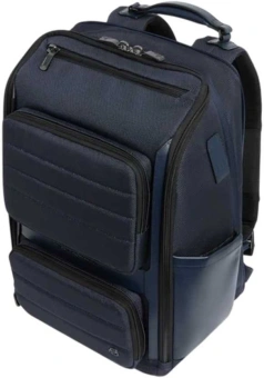 Рюкзак мужской Piquadro Oberon CA7279W150/BLU синий нейлон/натур.кожа - купить недорого с доставкой в интернет-магазине