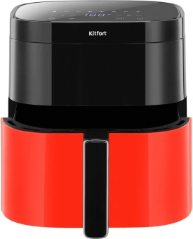 Аэрогриль Kitfort КТ-2291 1700Вт красный/черный - купить недорого с доставкой в интернет-магазине