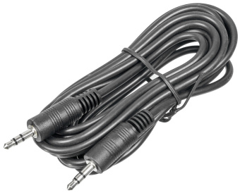 Кабель соединительный аудио Buro BAAC002-2 Jack 3.5 (m)/Jack 3.5 (m) 2м. черный - купить недорого с доставкой в интернет-магазине