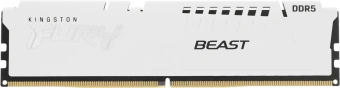 Память DDR5 2x16GB 5600MHz Kingston KF556C36BWEK2-32 Fury Beast White Expo RTL Gaming PC5-44800 CL36 DIMM 288-pin 1.25В kit single rank с радиатором Ret - купить недорого с доставкой в интернет-магазине